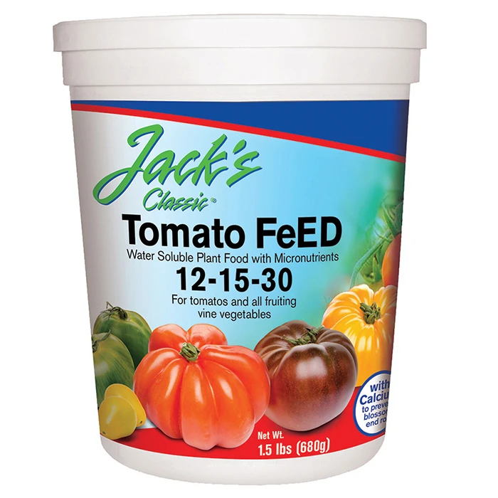 Jack's Classic® Tomato Feed 12-15-30 1 Jack's Classic® Tomato Feed 12-15-30