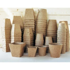 6 Inch Round Jiffy&reg; Peat Pots